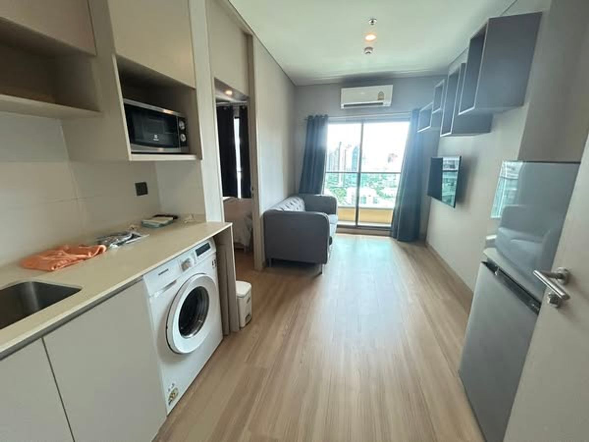 ให้เช่าคอนโดพระราม 9 เพชรบุรีตัดใหม่ RCA : ให้เช่าคอนโด Lumpini Suite Phetchaburi – Makkasan | ชั้นสูง วิวเมือง เฟอร์ครบ พร้อมอยู่