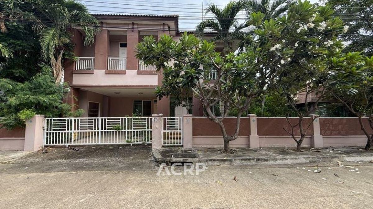 For SaleHouseRama 2, Bang Khun Thian : Corner Detached House for Sale – Sarin City (Wong Tawan Phase) Rama 2