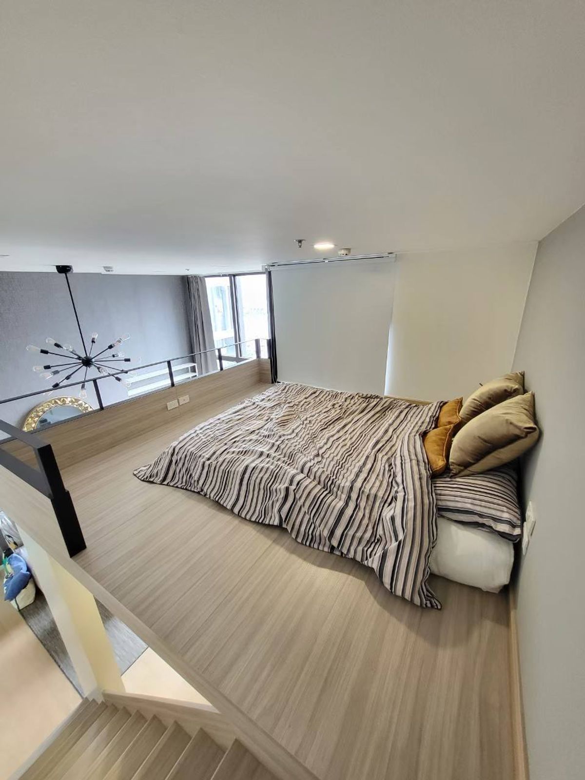 For RentCondoRama9, Petchburi, RCA : ECH251018 CHOTOTAI Residence Asoke | Duplex 39 sq.m. | Rental 26,000 baht/month