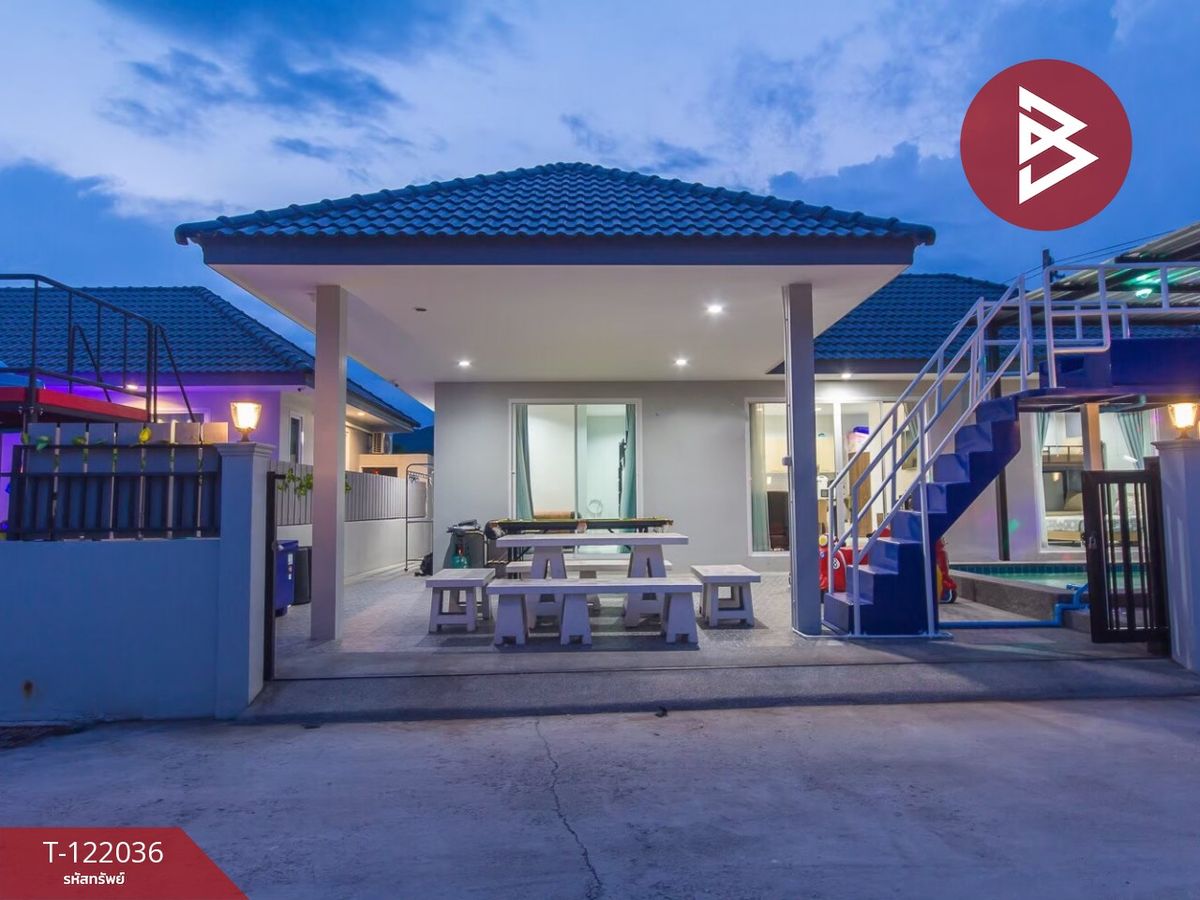 For SaleHouseHuahin, Prachuap Khiri Khan, Pran Buri : House for sale in Pool Villa, area 57 sq.wah, Hua Hin, Prachuap Khiri Khan