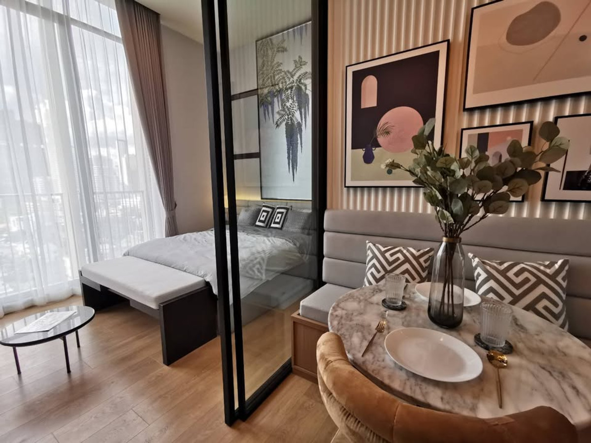 For RentCondoSukhumvit, Asoke, Thonglor : ✨ GT15919 | Condo Noble Around Sukhumvit 33, convenient travel, near BTS, there is a shuttle, beautiful room, fully furnished. Ready to move in!!