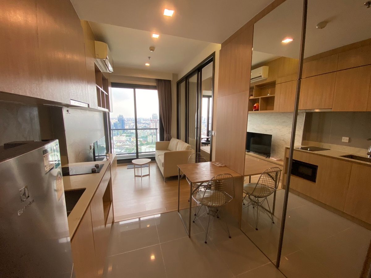 ให้เช่าคอนโดสะพานควาย จตุจักร : Rare Type! ต่อรองได้🐶🐱M Jatujak (Pet Friendly) - 1bedroom 1bathroom - 27 floor - The best view 