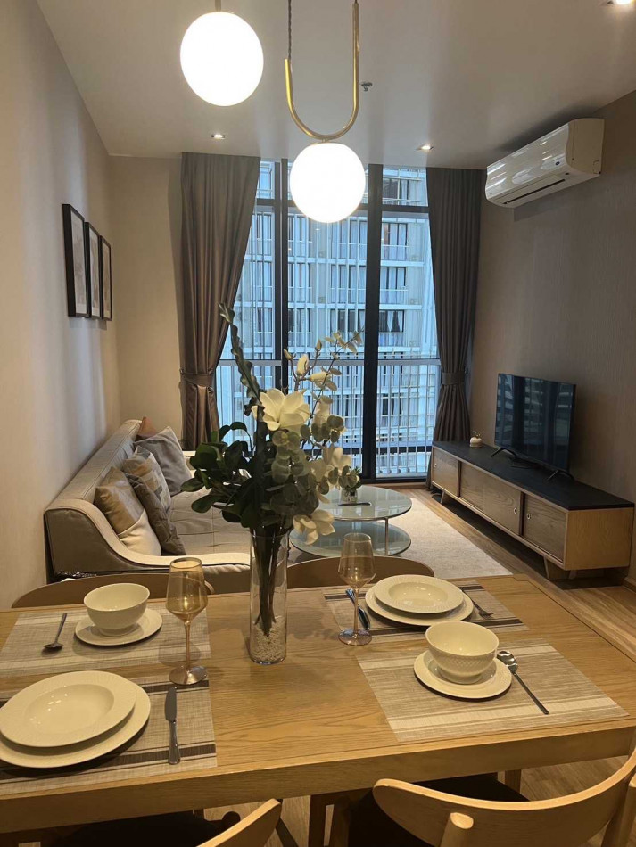 For RentCondoSukhumvit, Asoke, Thonglor : Condo for rent, Park Origin Phrom Phong, 55.15 sq m, near Emquartier