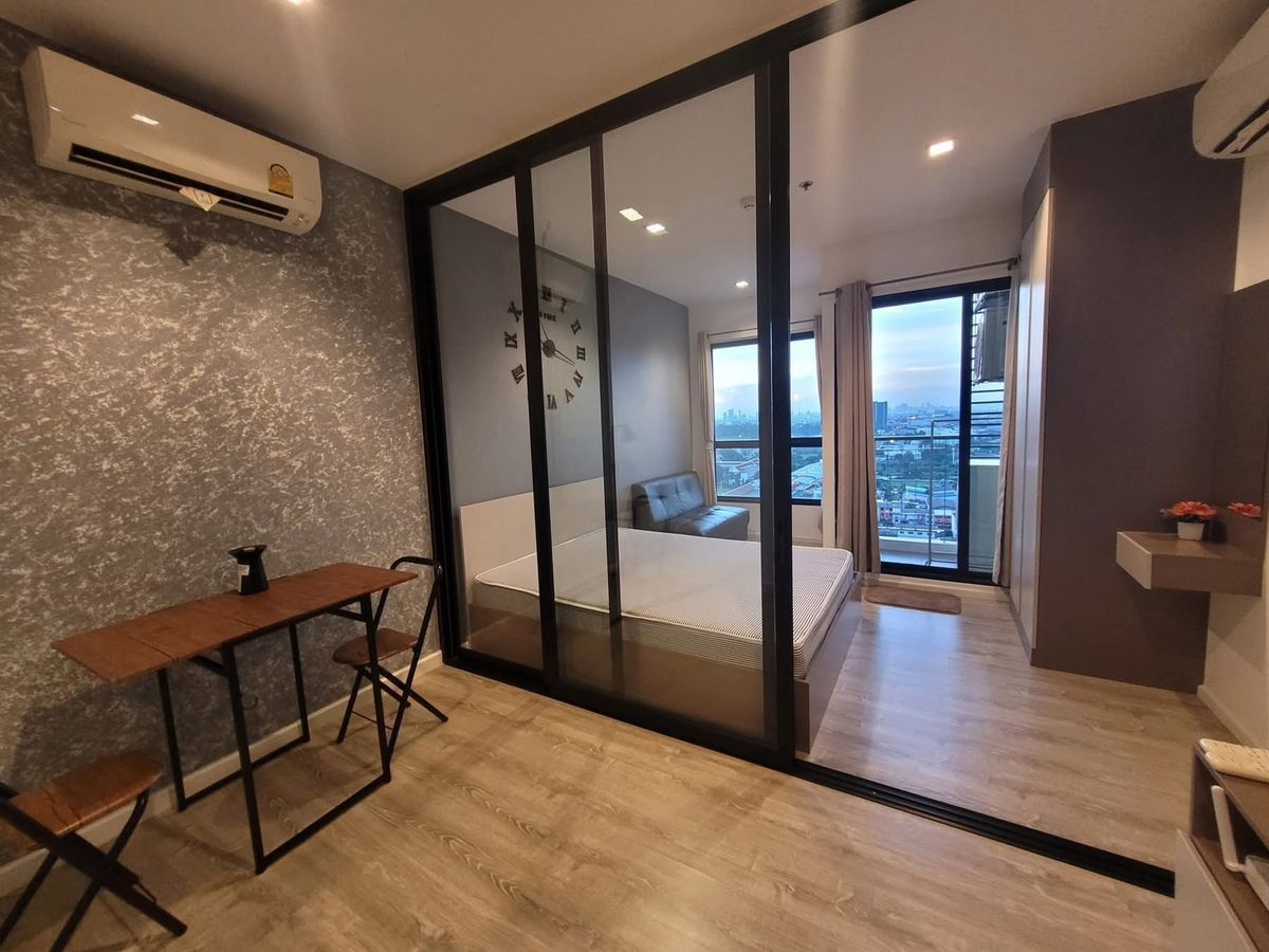 For RentCondoSamut Prakan,Samrong : Cant be slow. 🔥🔥 Rent Knightsbridge Sky River Ocean. The room is beautiful at the cover as in the picture. Full furniture+There is a washing machine‼ ️ Ready to move in (Reply to chat very quickly)