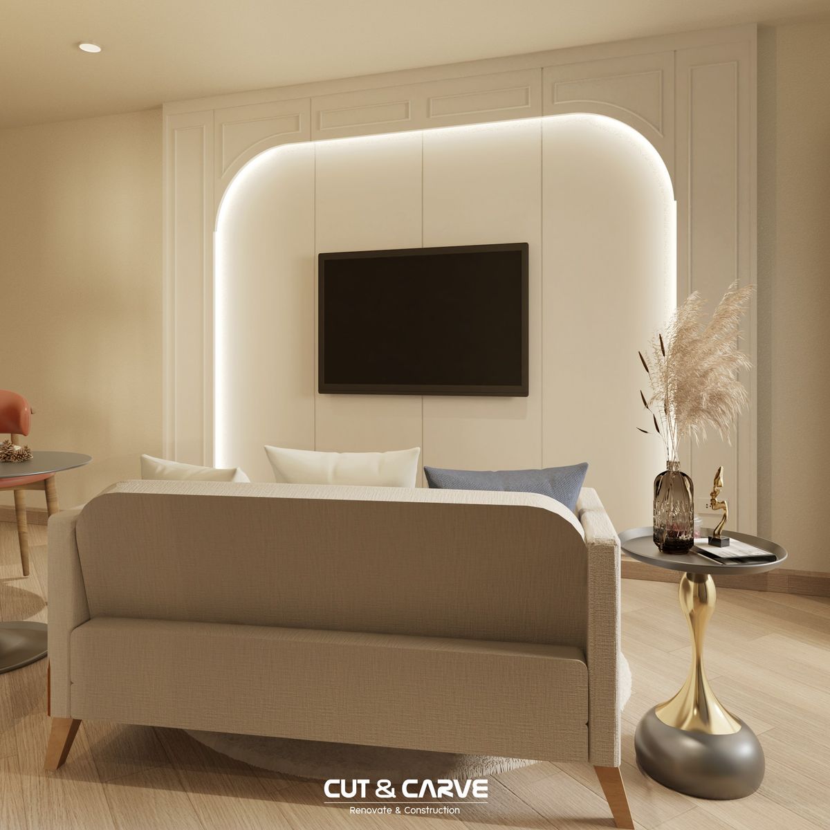 ขายคอนโดโชคชัย4 ลาดพร้าว71 : 🏡 Focus Condo โชคชัย 4 คอนโดรีโนเวทใหม่ ✨ ตกแต่ง สไตล์ Modern Classic  หรูหรา อบอุ่นเหมือนอยู่บ้าน✨