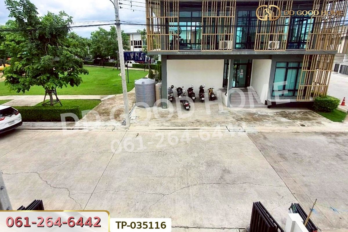 For SaleTownhomeNakhon Pathom : TP-035116 Townhome at Kaomongkol Village, Phutthamonthon Sai 5-Raikhing 26, near Central Salaya