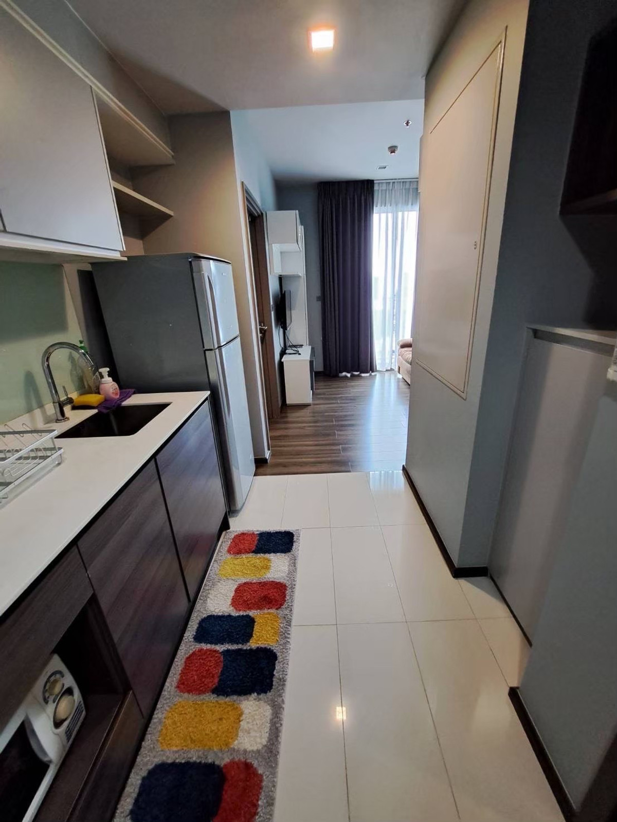 For RentCondoSukhumvit, Asoke, Thonglor : ✨ GT15819 | Condo Ceil by sansiri, convenient travel, near BTS, there is a shuttle, beautiful room, fully furnished, ready to move in!!