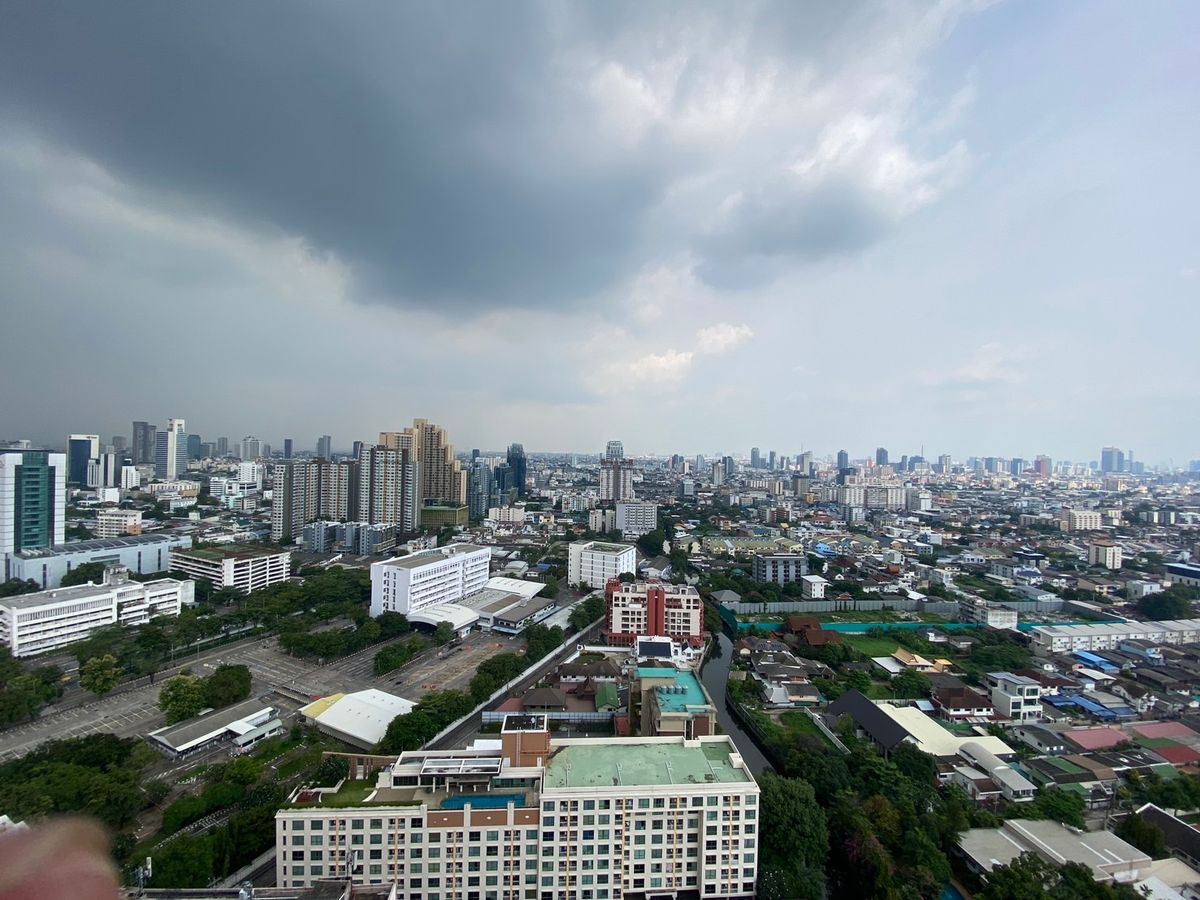 ให้เช่าคอนโดสะพานควาย จตุจักร : Rare Type! ต่อรองได้🐶🐱M Jatujak (Pet Friendly) - 1bedroom 1bathroom - 27 floor - The best view 