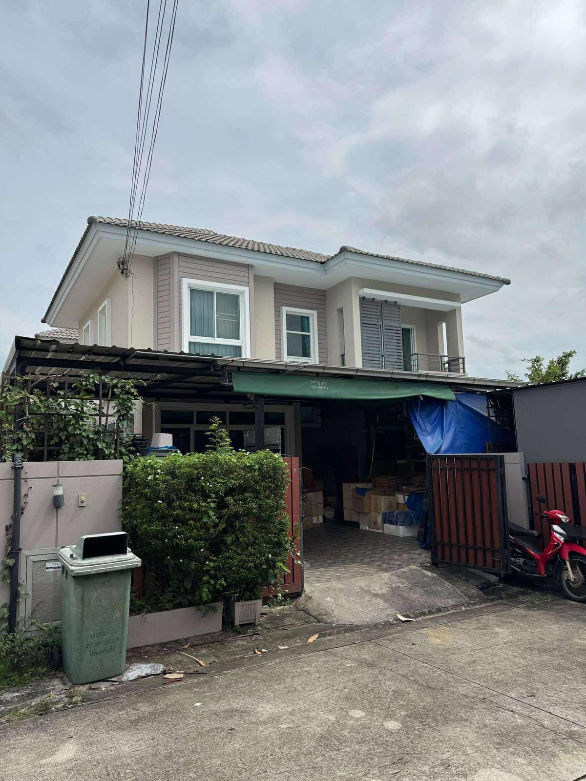 For SaleHousePathum Thani,Rangsit, Thammasat : 🏡 ขายบ้านเดี่ยว 50 ตร.ว. หมู่บ้านพฤกษาวิลเลจ ซินเนอรี่ 24 คลอง 2