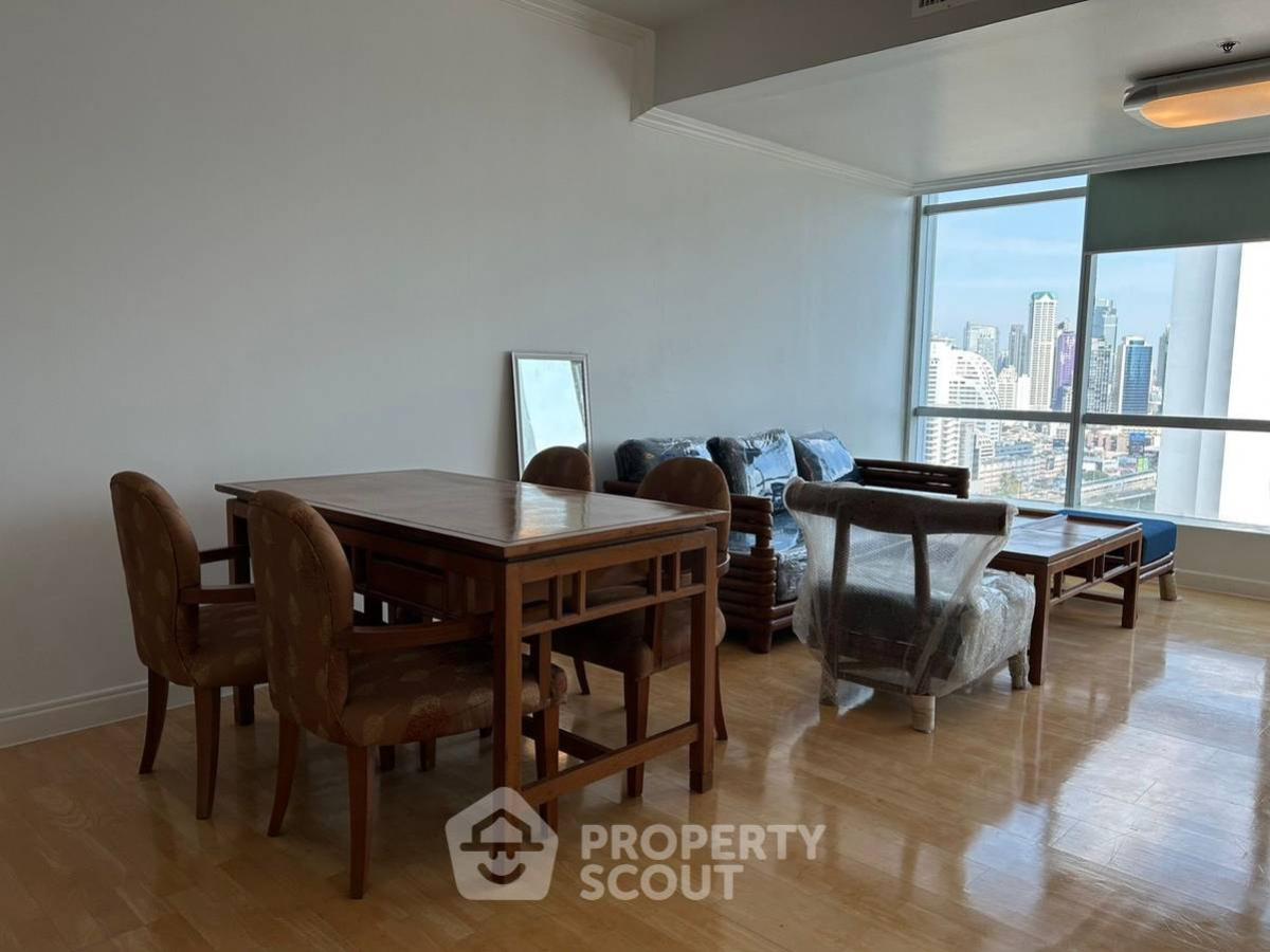 For SaleCondoWongwianyai, Charoennakor : 2-bed 2-bath Condo size 110 sq.m. at Baan Sathorn Chao Phraya by BTS Saphan Taksin for rent and sale