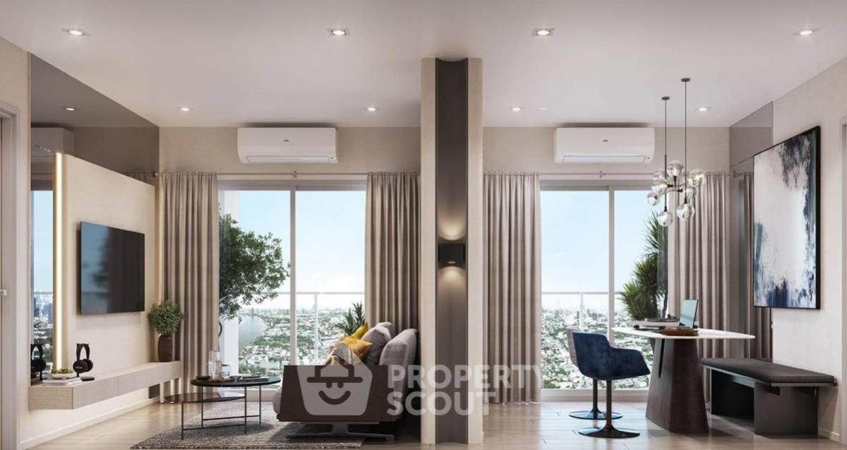 For SaleCondoRama 8, Samsen, Ratchawat : 2-BR Condo at Wanvayla Na Chaophraya near MRT Bang Phlat