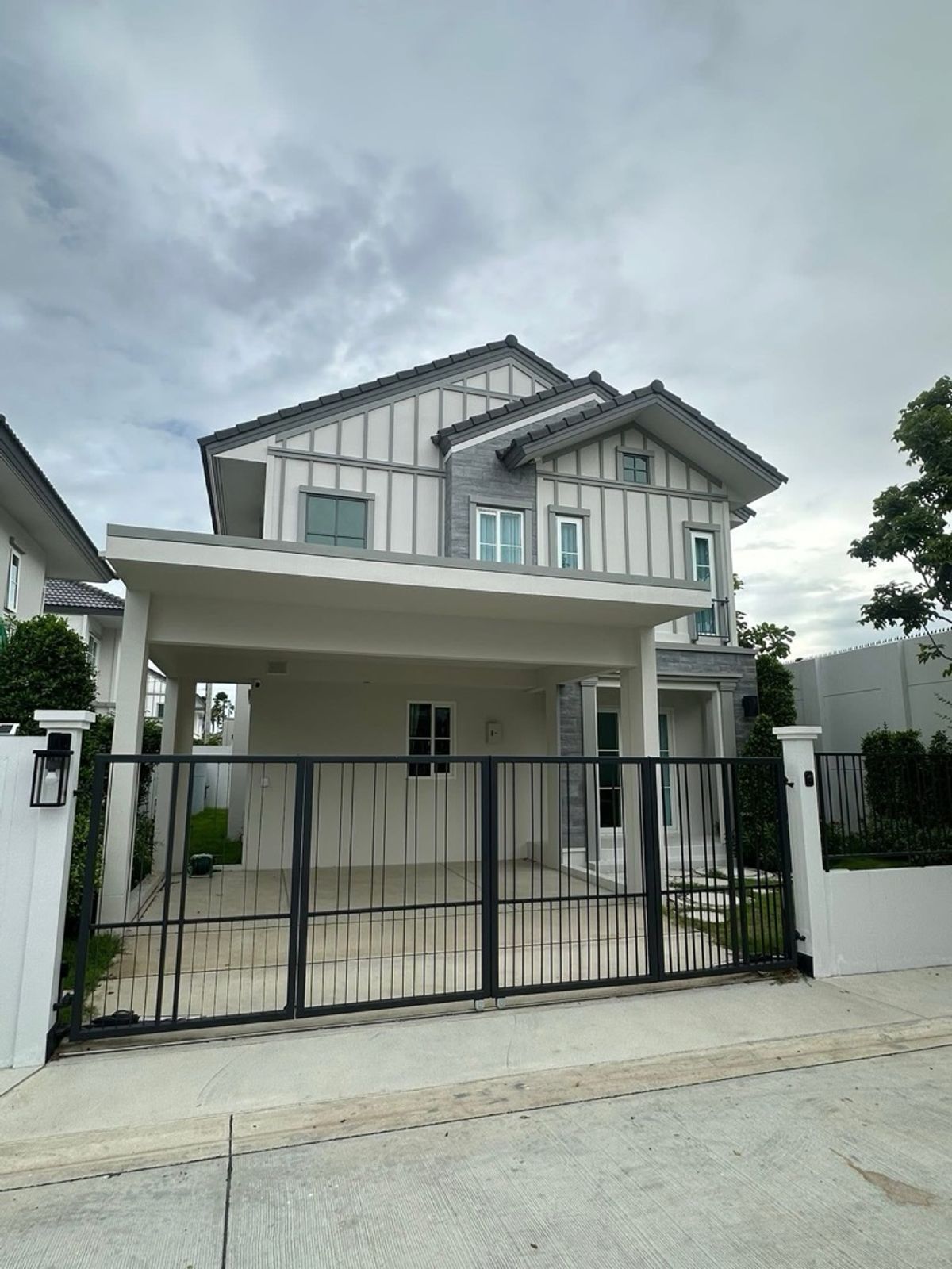 ให้เช่าบ้านบางนา แบริ่ง ลาซาล : ✨ ให้เช่าบ้านเดี่ยว 2 ชั้น Villaggio 3 ศรีนครินทร์–บางนา 