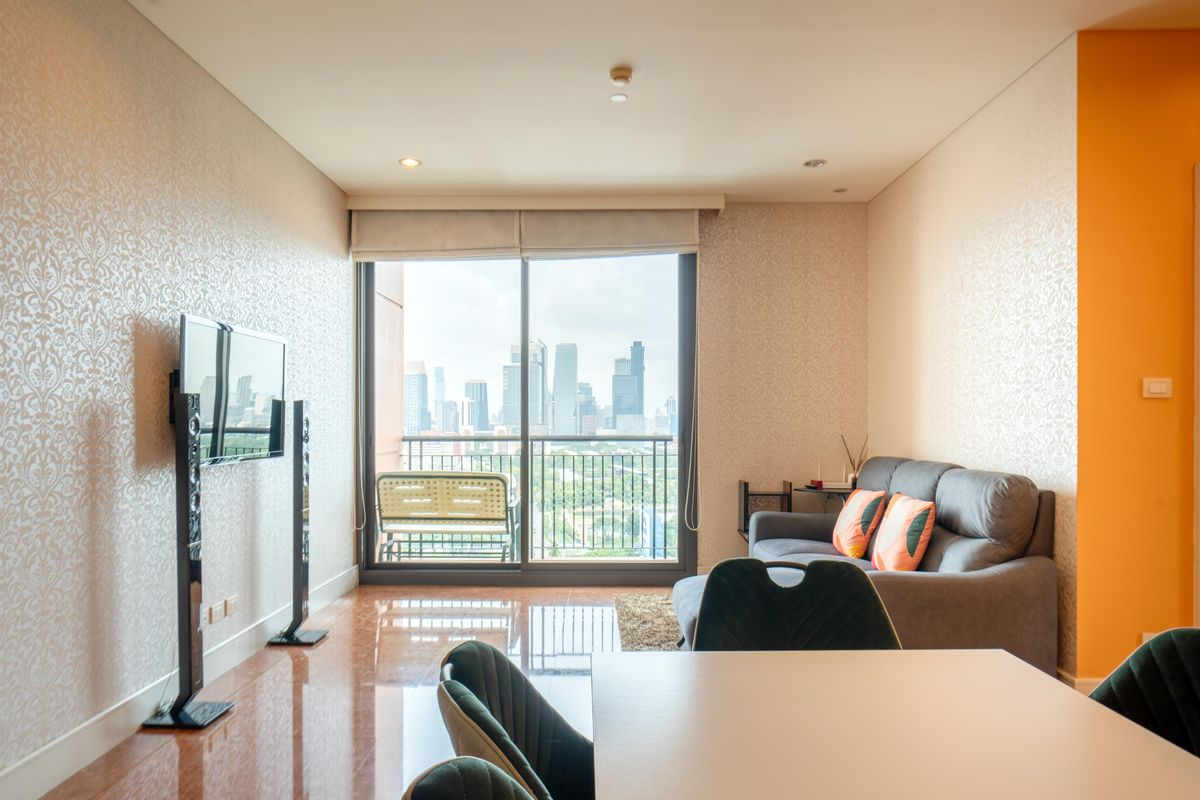 For RentCondoSukhumvit, Asoke, Thonglor : Condo for rent: Aguston Sukhumvit 22, size 138.16 sq m, 3 bedrooms, in CBD of Sukhumvit area.