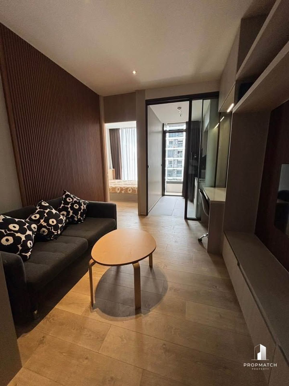 For RentCondoSukhumvit, Asoke, Thonglor : ✨flash deal ✨The Fine Bangkok Thonglor - Ekamai (1Bed 1Bath 36SQM.) Completely decorated !! Only 25,000 baht per month Tel.0981315848 @PropMatch
