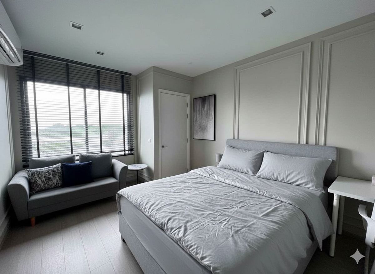 For RentCondoRama9, Petchburi, RCA : 👑✨出租  Life Asoke-Rama 9 Condominium 👑✨ A high-rise condo located on Asoke–Din Daeng Road, conveniently connected to the city and just a short walk to MRT Rama 9 station 🚅🚅🚅