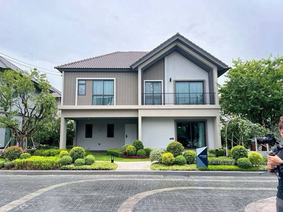 For SaleHouseVipawadee, Don Mueang, Lak Si : (Best Deal) Venus Porttra, a detached house near Don Mueang Airport, Expressway and Chaeng Watthana, starting at 7.99 million baht