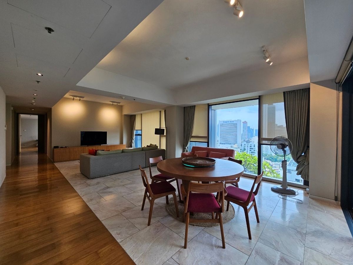 ให้เช่าคอนโดสาทร นราธิวาส : For Rent Condo The Met Sathorn fully furnished (S03-2118)