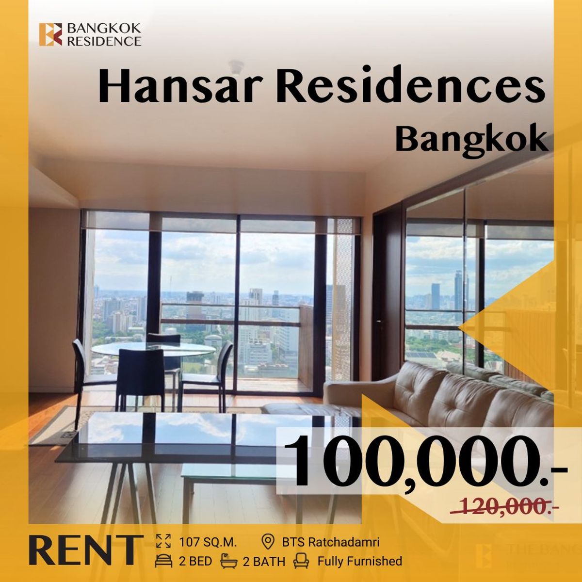 ให้เช่าคอนโดวิทยุ ชิดลม หลังสวน :  Hansar Residences Bangkok ✨ 𝐒𝐩𝐚𝐜𝐢𝐨𝐮𝐬 𝐔𝐧𝐢𝐭 𝐰𝐢𝐭𝐡 𝐒𝐩𝐨𝐫𝐭 𝐂𝐥𝐮𝐛 𝐕𝐢𝐞𝐰 🌳ใกล้ BTS ราชดำริ 