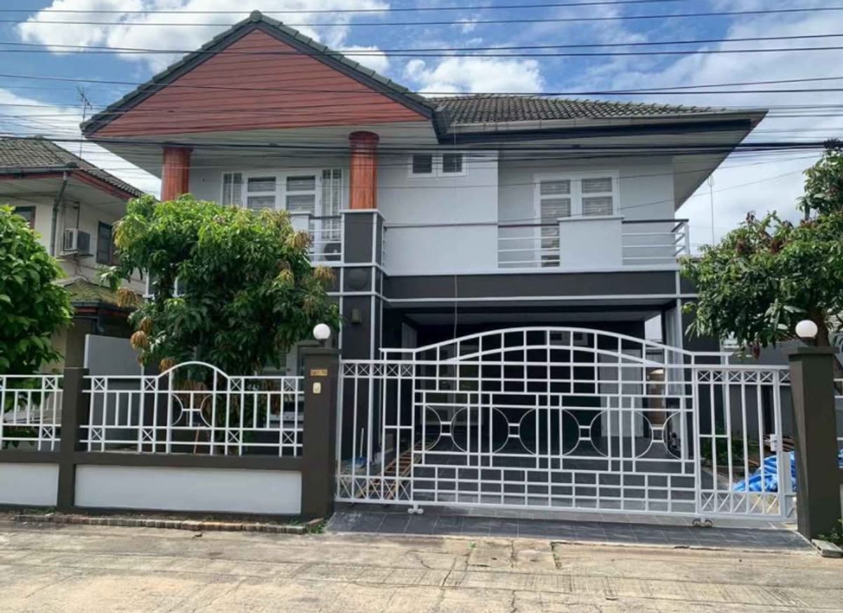For RentHouseRama5, Ratchapruek, Bangkruai : Rent a detached house/home office The Emerald Stage 1, Bang Bua Thong, near Lotus Ratchapruek and Central Westgate