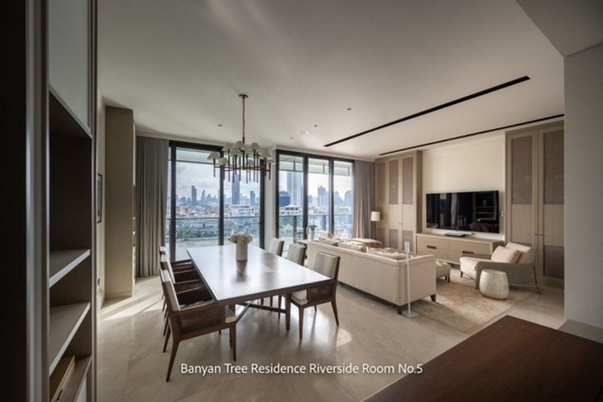 For SaleCondoWongwianyai, Charoennakor : Banyan Tree Residences Riverside Bangkok 2 Bedrooms For Sale
