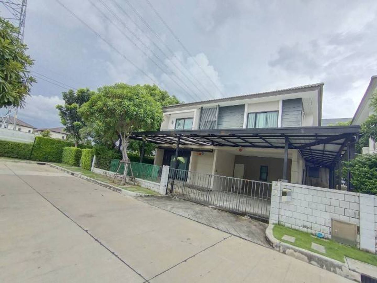 ให้เช่าบ้านบางนา แบริ่ง ลาซาล : ให้เช่าบ้านเดี่ยว2ชั้น โครงการเซนโทร บางนากม7 แอร์5เครื่องเฟอร์นิเจอร์บางส่วน มี4ห้องนอน3ห้องน้ำ ราคาเช่าเดือนละ42,000บาท