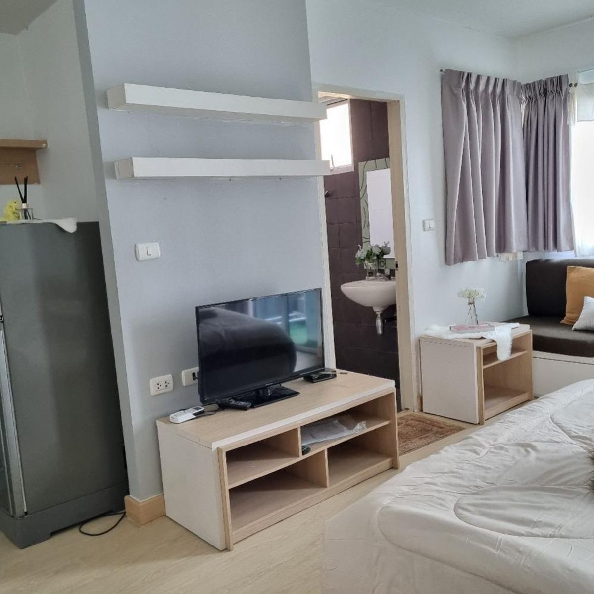 For SaleCondoOnnut, Udomsuk : The decoration room is beautiful. Very good price !! ⭐my Condo Sukhumvit 52 (My Condo Sukhumvit 52)