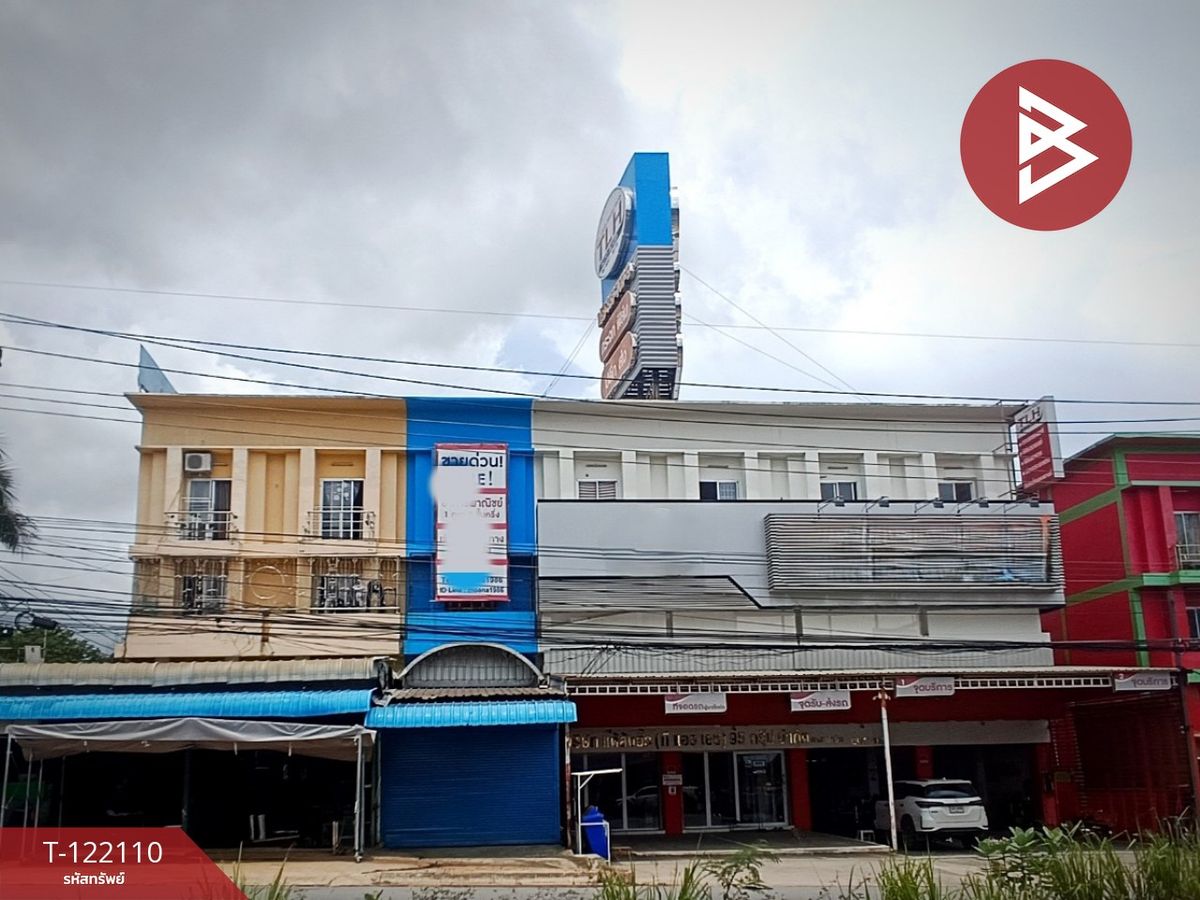 For SaleShop HousePattaya, Bangsaen, Chonburi : 3 -storey commercial building for sale, Suk Buri Village, Ying Suk Sriracha, Chon Buri