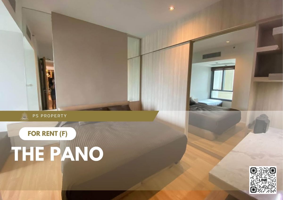 ให้เช่าคอนโดพระราม 3 สาธุประดิษฐ์ : ให้เช่า 📍 The Pano 📍 2 ห้องนอน 2 ห้องน้ำ เฟอร์นิเจอร์ และ เครื่องใช้ไฟฟ้าครบ 