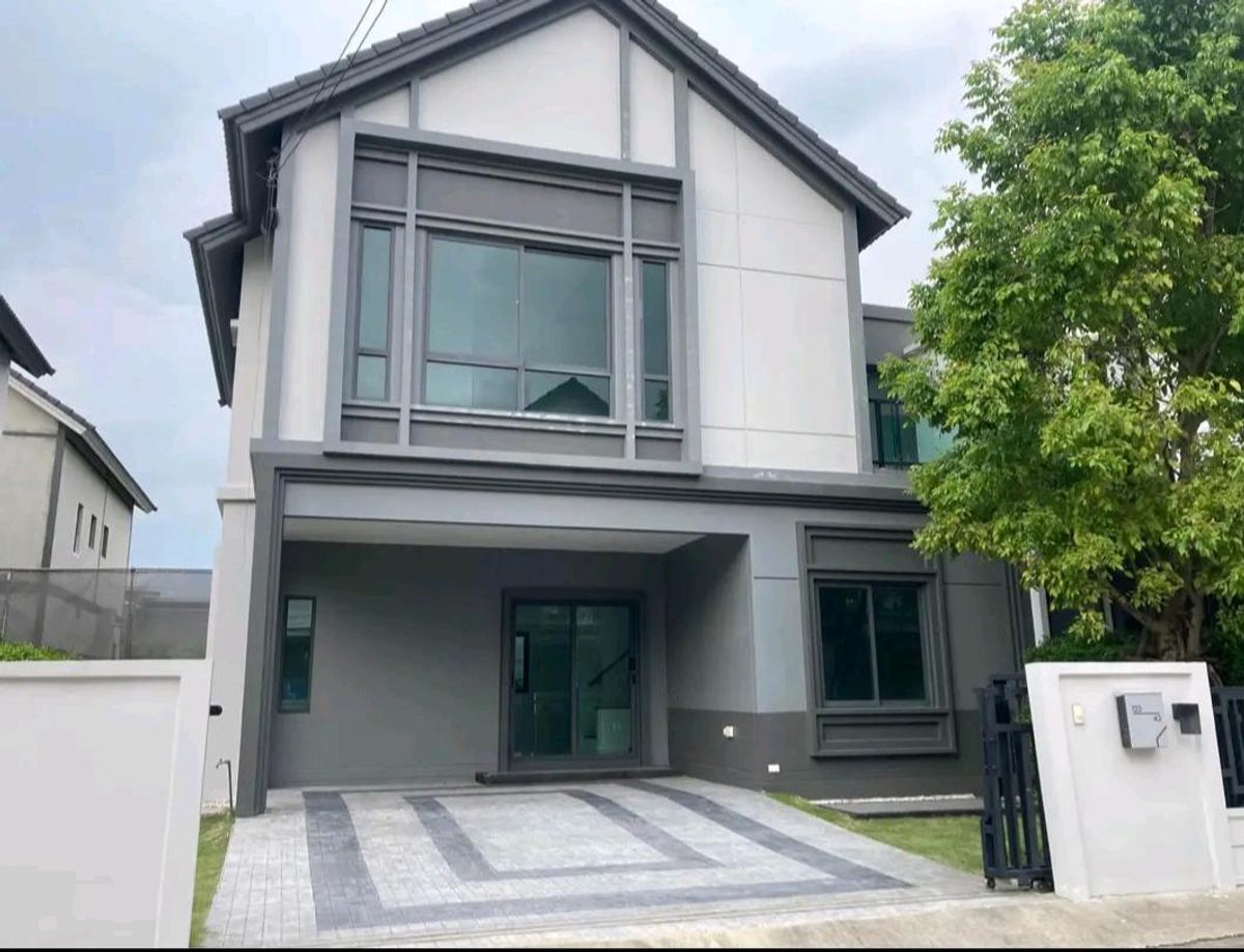 For SaleSamut Prakan,Samrong : House near Suvarnabhumi Airport, location on the main road