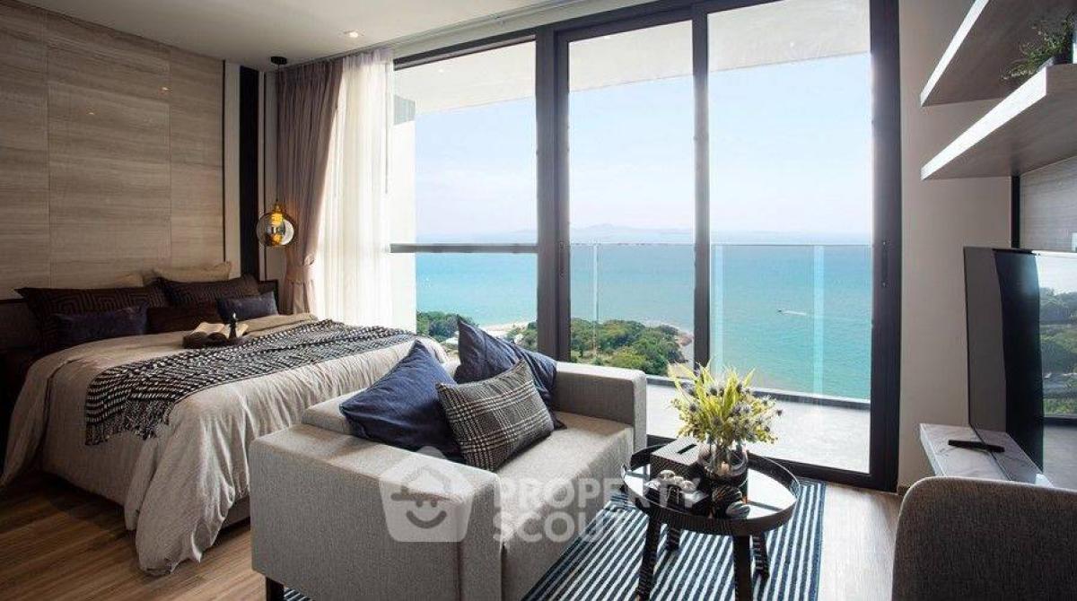 For SaleCondoPattaya, Bangsaen, Chonburi : 1-BR Condo at Andromeda Condominium Pattaya close to Phratamnak