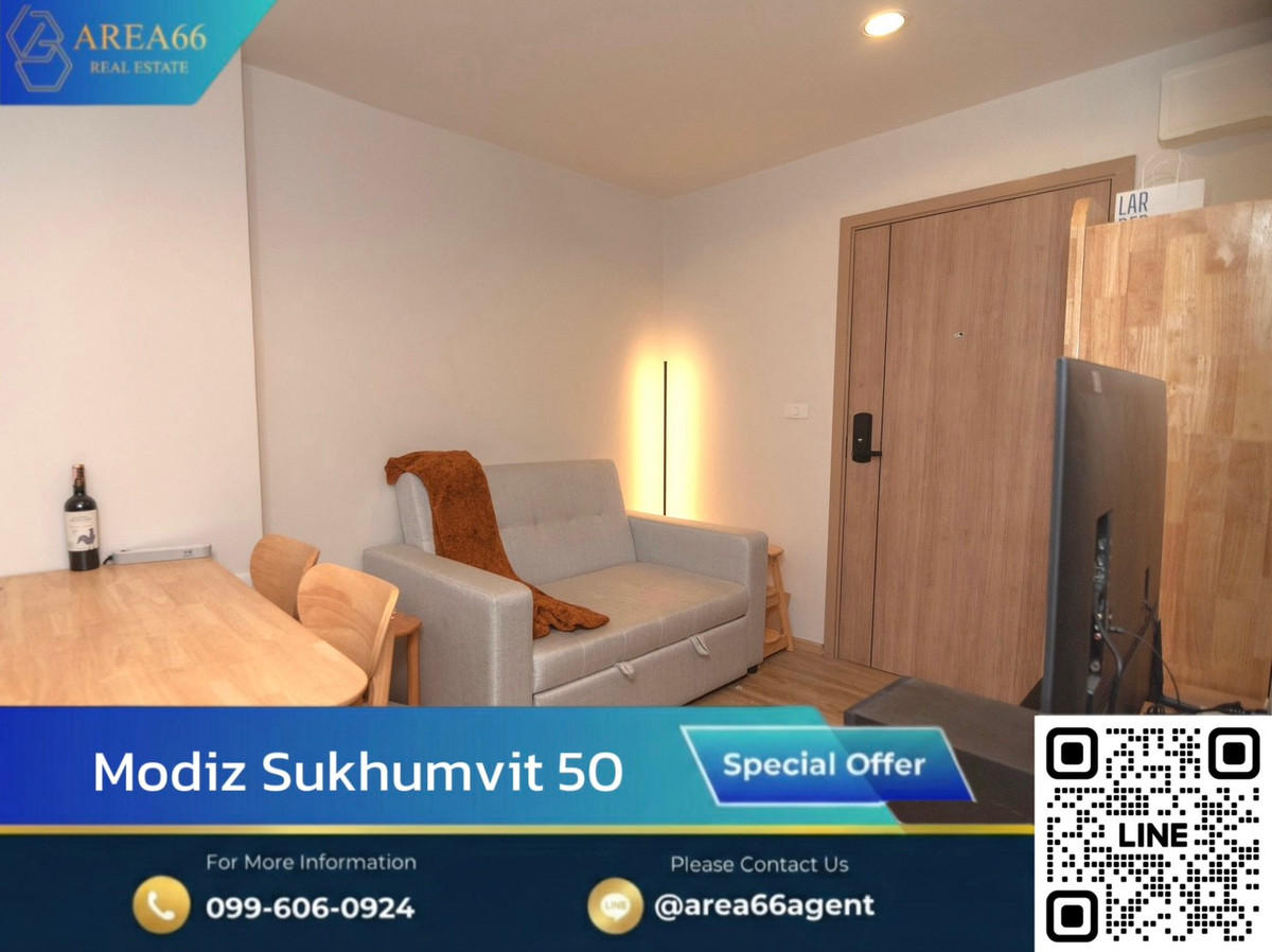 For SaleCondoOnnut, Udomsuk : 🔥The room is decorated and ready to move in. Fully furnished, high floor | The Excel Hideaway Sukhumvit 71