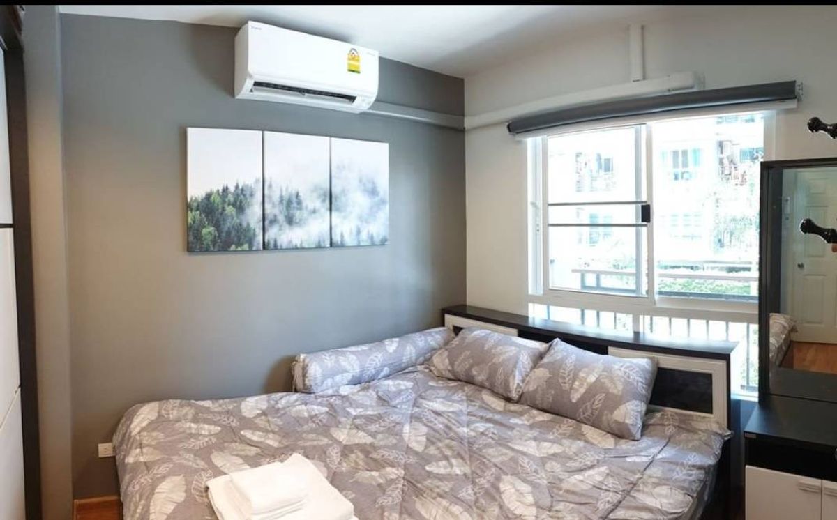 For SaleCondoLadprao101, Happy Land, The Mall Bang Kapi : 1 bedroom, Ladprao zone, near BTS Lat Phrao 101, pool view