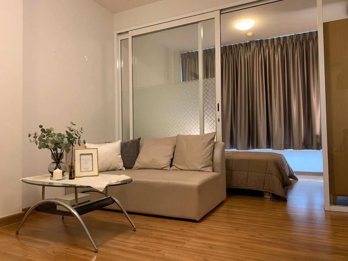 For RentCondoRama9, Petchburi, RCA : 🚨 ด่วน! I-BIZA Condo พระราม 9 – เพชรบุรี 🌟 ห้องมุม 1Bed ครัวปิด 33 ตร.ม. เพียง 14,000฿/เดือน‼️
