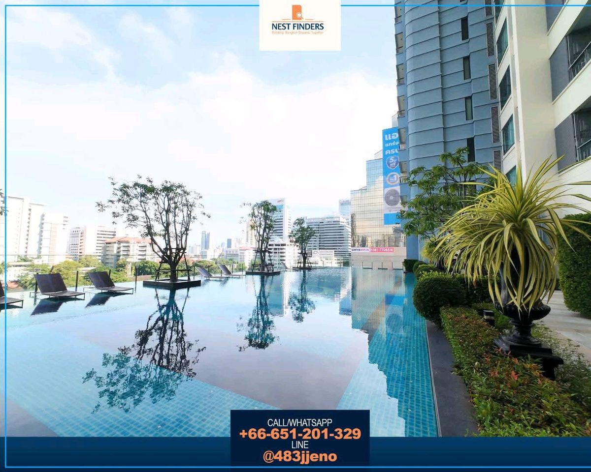 ให้เช่าคอนโดพระราม 9 เพชรบุรีตัดใหม่ RCA : คอนโดให้เช่าใกล้ MRT เพชรบุรี