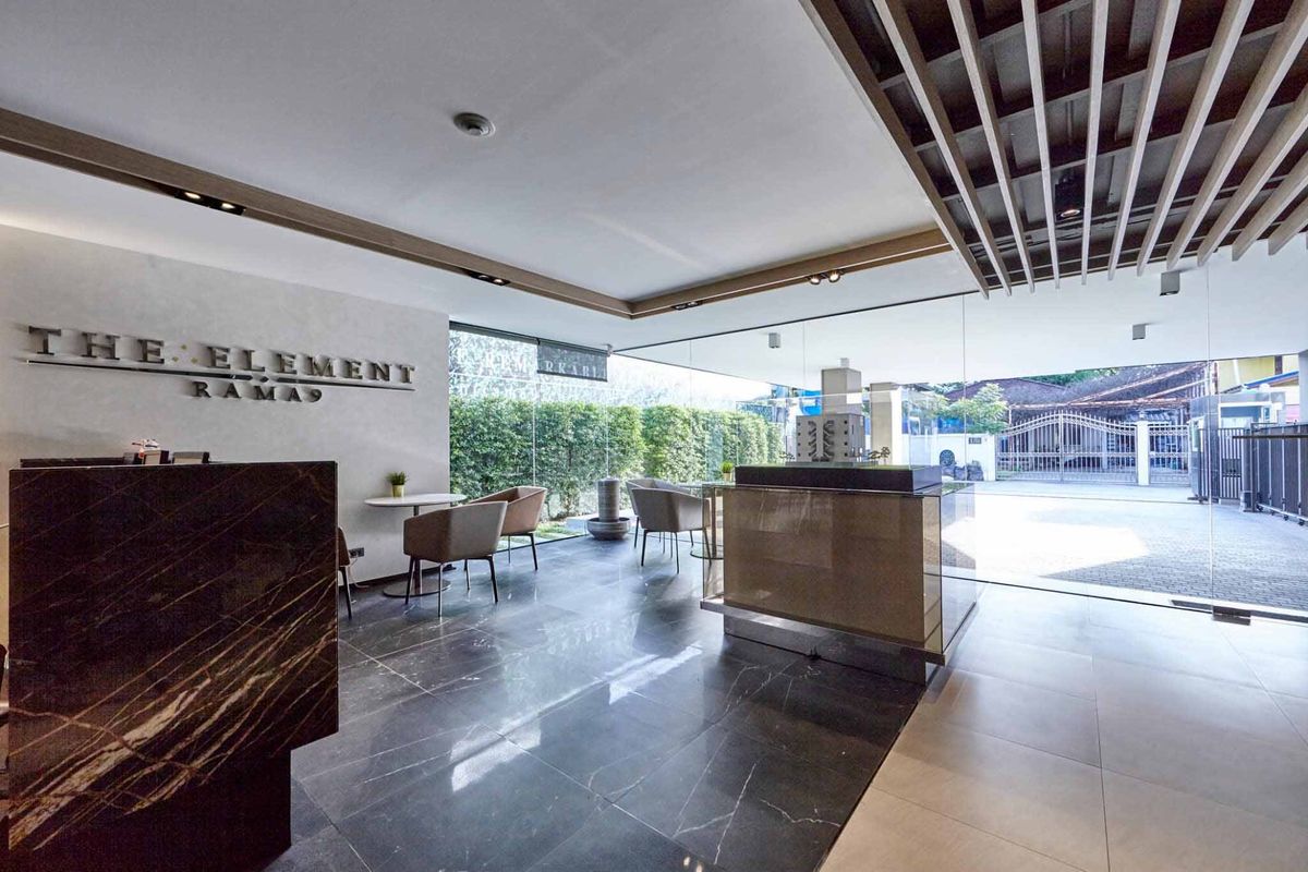 โฮมออฟฟิศพระราม 9 เพชรบุรีตัดใหม่ RCA : 🔥ให้เช่า The Element Rama9 (拉玛九商住两用房) โฮมออฟฟิศระดับพรีเมียม เฟอร์นิเจอร์ครบ!!