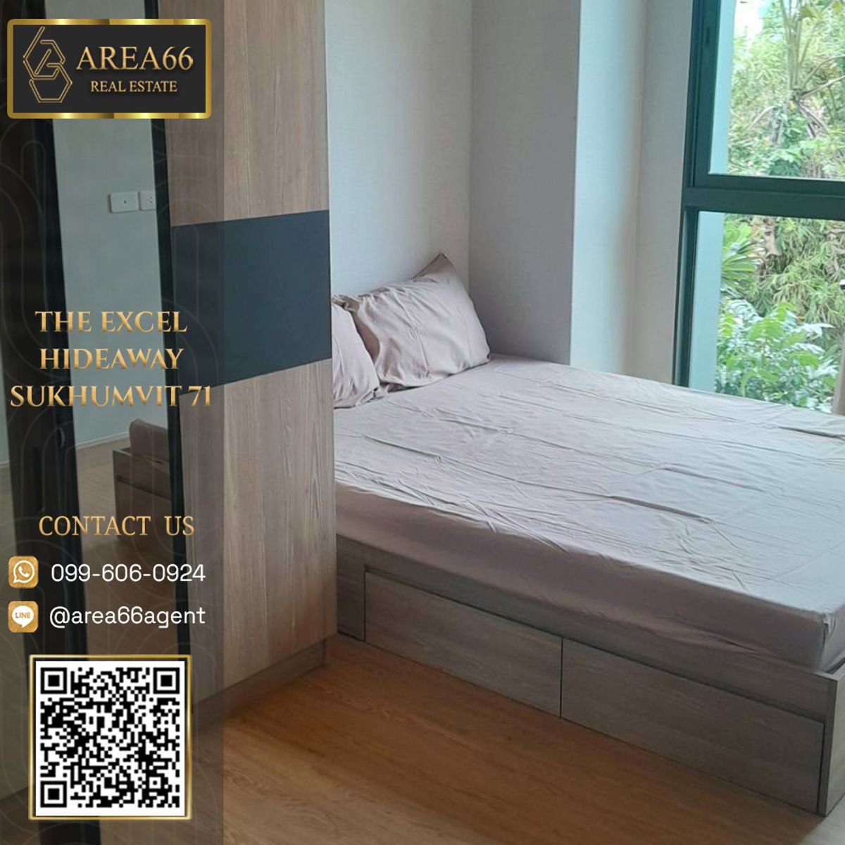 For SaleCondoOnnut, Udomsuk : 🔥 For sale !! The Excel Hideaway Sukhumvit 71 condo