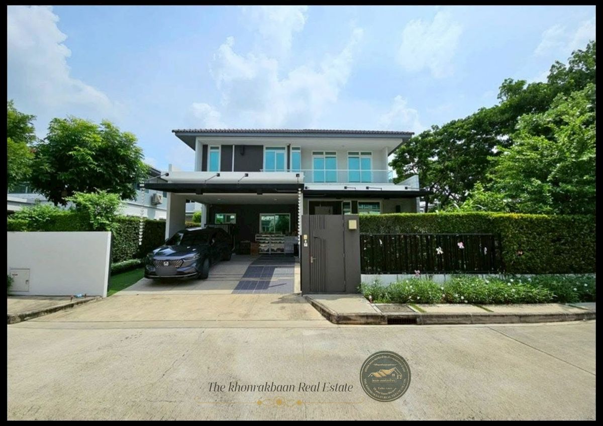 ขายบ้านลาดกระบัง สุวรรณภูมิ : SALE:รหัสทรัพย์SH2339 🏡 ขายบ้านเดี่ยว 2 ชั้น หมู่บ้านมัณฑนาอ่อนนุช-วงแหวน 5💰 ราคาพิเศษ: 12.9 ล้านบาท (ปกติ 15.9 ล้านบาท)