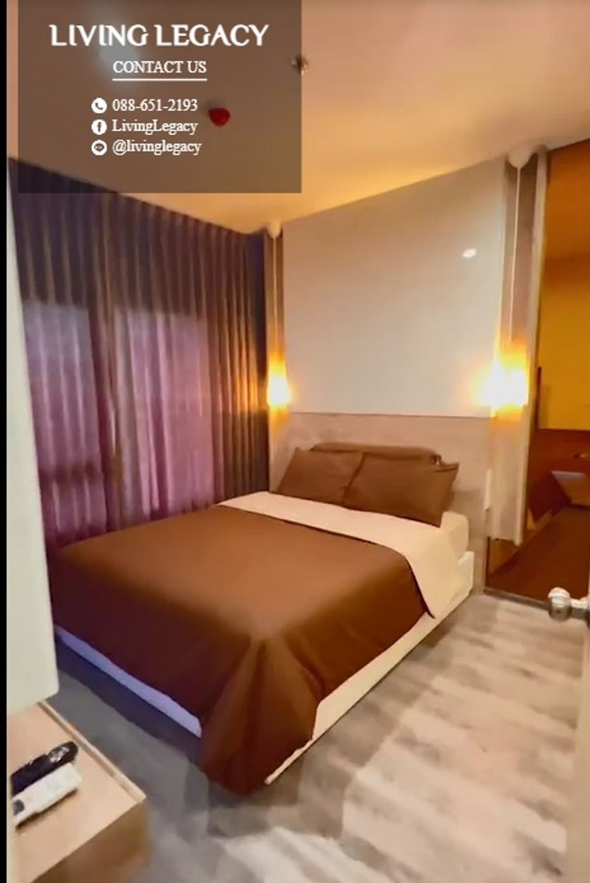 For RentCondo : LWT5GLGN ให้เช่าคอนโด Rich Park @ Triple Station 36 ตร.ม. ชั้น 37 line id : @livinglegacy
