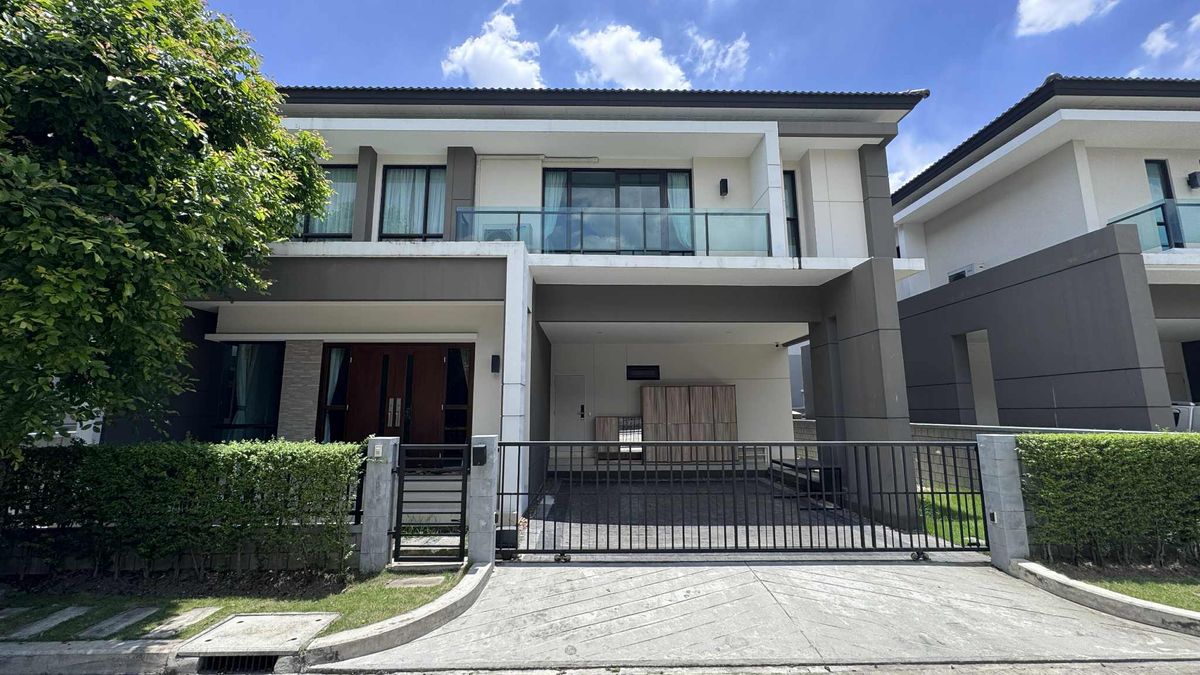 For SaleHousePattanakan, Srinakarin : Detached House The City Rama 9 - Krungthep Kreetha / 4 Bedrooms (FOR SALE), The City Rama 9 - Krungthep Kreetha / Detached House 4 Bedrooms (FOR SALE) ML013