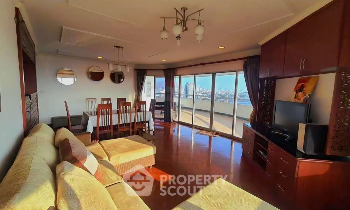 For SaleCondoPinklao, Charansanitwong : 3-BR Condo at Bangkok River Marina near MRT Bang Phlat