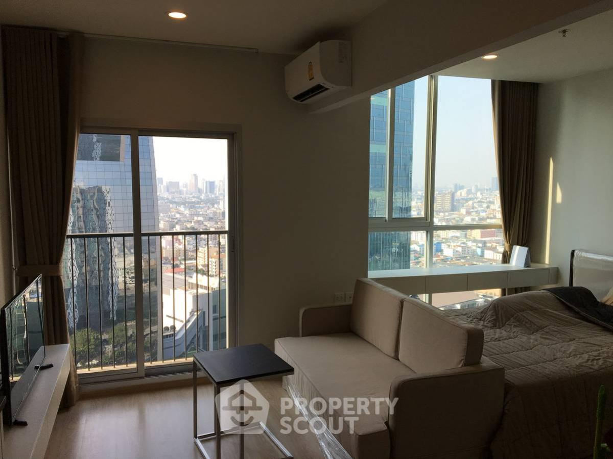 For SaleCondoRatchadapisek, Huaikwang, Suttisan : 1-BR Condo at Noble Revolve Ratchada 2 near MRT Thailand Cultural Centre