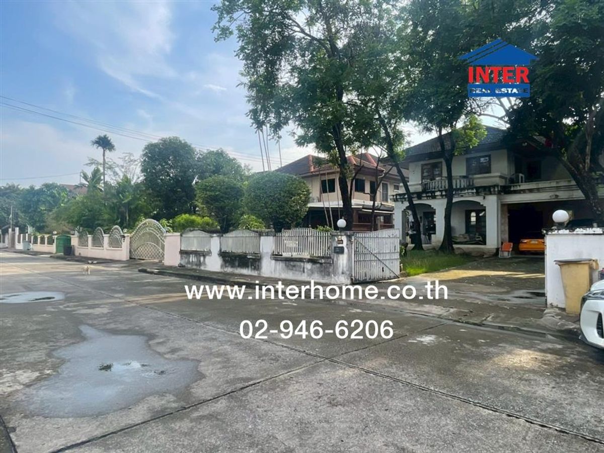 For SaleHouseOnnut, Udomsuk : 2 storey detached house, 123 sq.w., Pantip Village, Soi Onnuch 53, Onnut Road, Prawet District, Bangkok