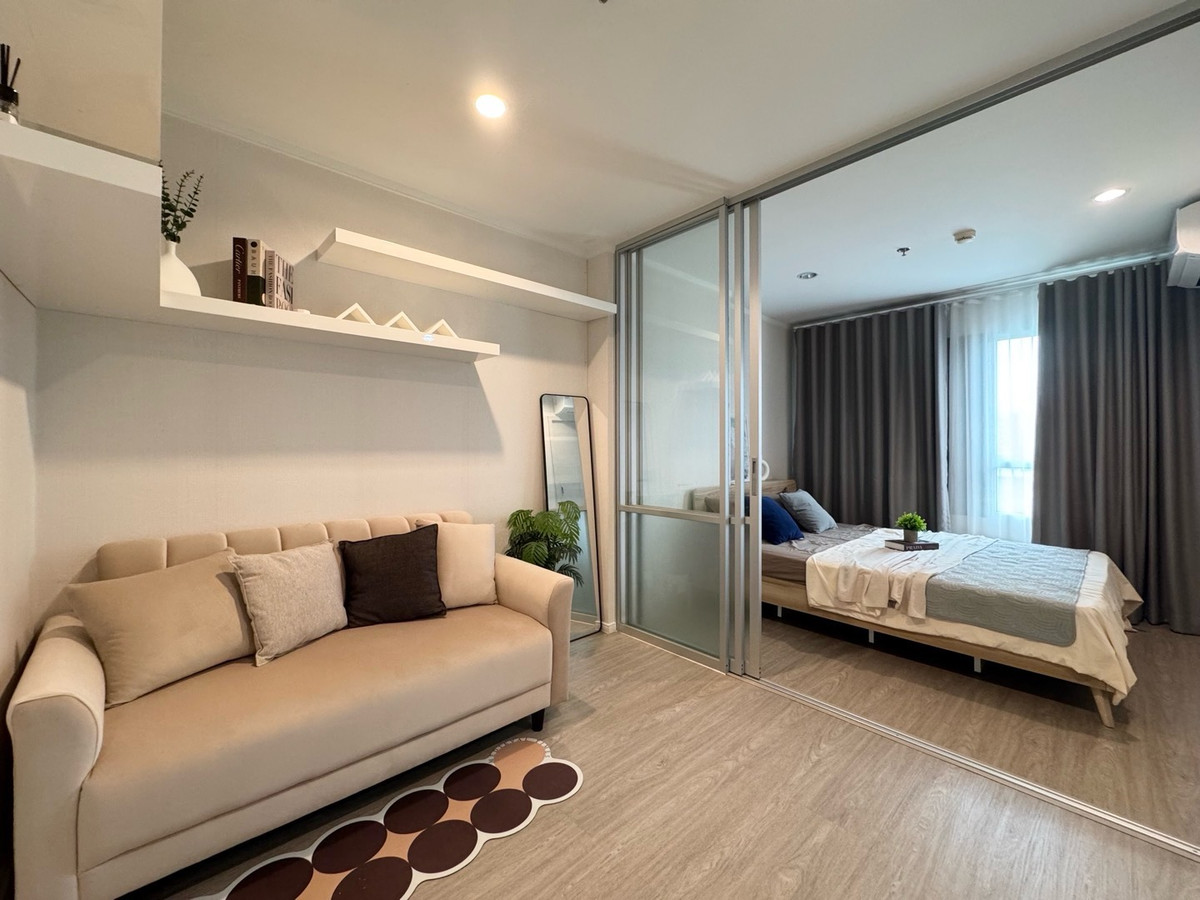 For SaleCondoRama9, Petchburi, RCA : Lumphini Park Rama 9-Ratchada Condo for sale-Ratchada 🤑 Good position, beautiful decoration, near the shop, shop, buy by yourself or rented out !!