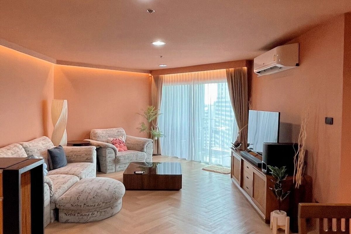 คอนโดพระราม 9 เพชรบุรีตัดใหม่ RCA : 🔥 สำหรับขาย - เช่า !! ชั้นสูง 13++, nice view!! 🔥 Code C20250900027..........Belle Grand Rama 9, 2 ห้องนอน, 1 ห้องน้ำ, แต่งครบ, สไตล์โมเดิร์น, พร้อมเข้าอยู่, ราคาพิเศษ!!📣📣