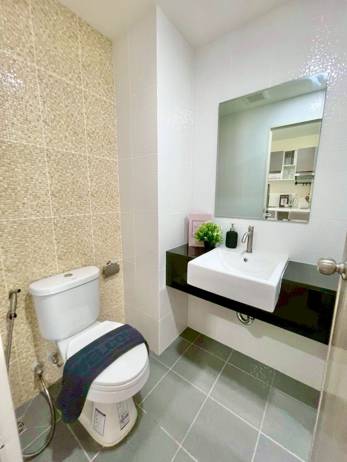 ขายคอนโดมีนบุรี-ร่มเกล้า : K-6536 ขาย ! คอนโด WELA รามคำแหง 186 ตกแต่งใหม่ พร้อมอยู่ ติด MRT เคหะรามคำแหง