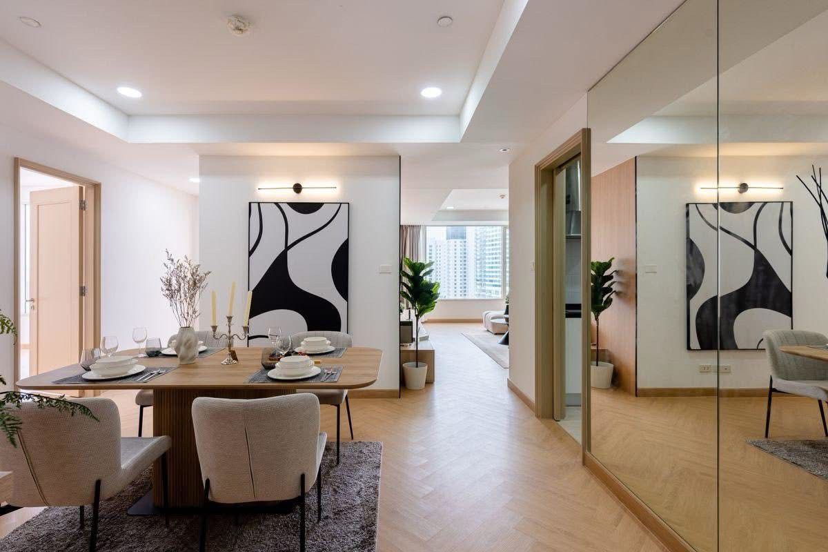 ขายคอนโดสุขุมวิท อโศก ทองหล่อ : ST241 ขายคอนโด Hampton Thonglor 10 | ห้องรีโนเวทใหม่ ขนาด 90 ตร.ม. ชั้นสูง วิวสวย ใจกลางทองหล่อ | Pet-Friendly