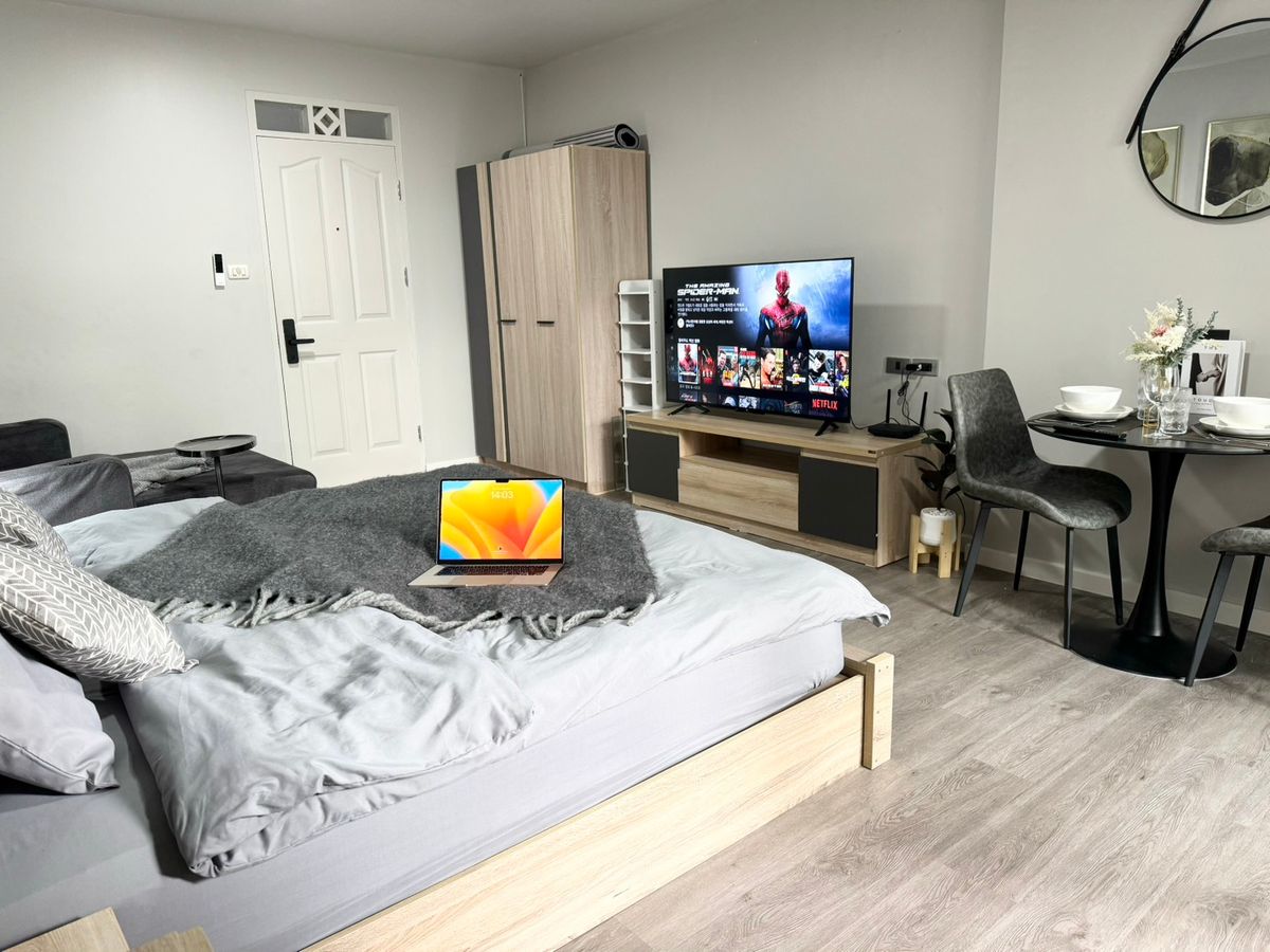 For SaleCondoRatchadapisek, Huaikwang, Suttisan : Supalai City Home Ratchada 10, beautiful room ready