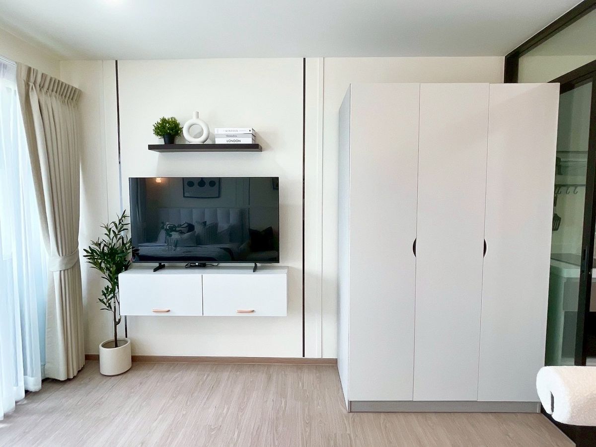 ขายคอนโดมีนบุรี-ร่มเกล้า : K-6536 ขาย ! คอนโด WELA รามคำแหง 186 ตกแต่งใหม่ พร้อมอยู่ ติด MRT เคหะรามคำแหง