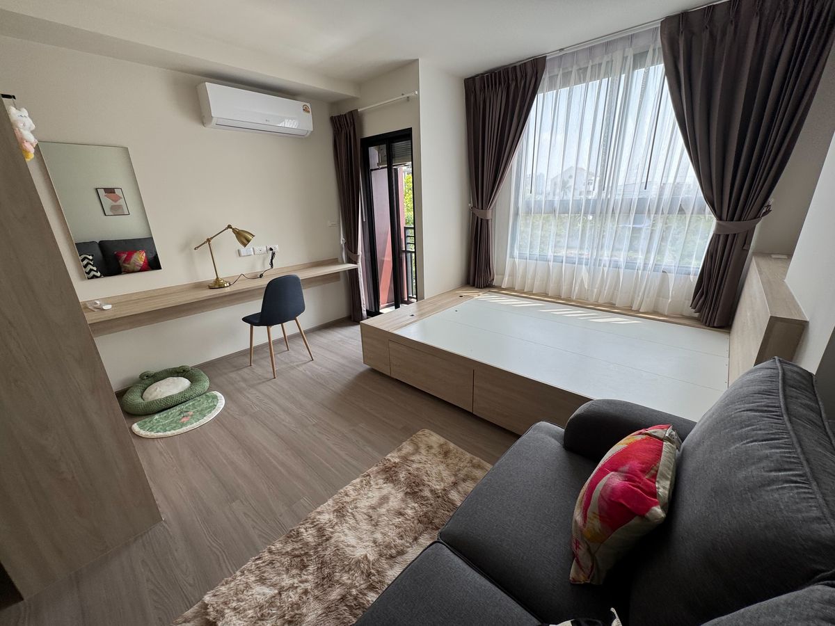 For RentCondoSamut Prakan,Samrong : (For Rent) The Muve Sukhumvit 107 Low-RISE condo, 8 layers, can raise animals 😺 Near the BTS Bearing BTS