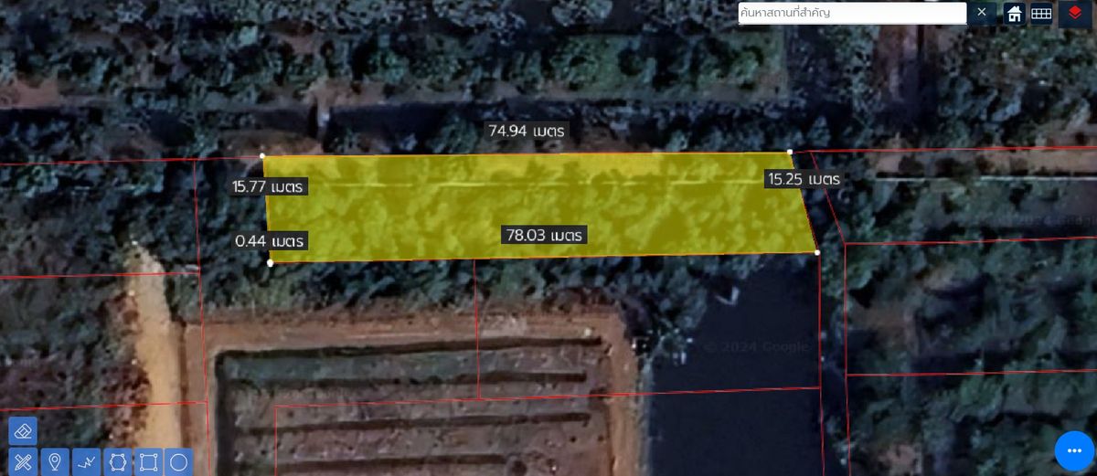 For SaleLandPathum Thani,Rangsit, Thammasat : Sell ​​Land Loss, Khlong Luang Road  Rangsit Landland Project 383 Sq. (Lower than the appraised value)